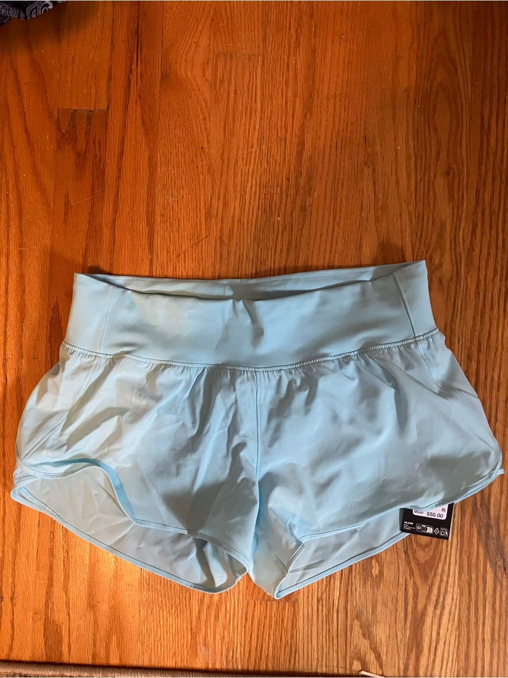 Under Armour Light Blue Women's Athletic Shorts